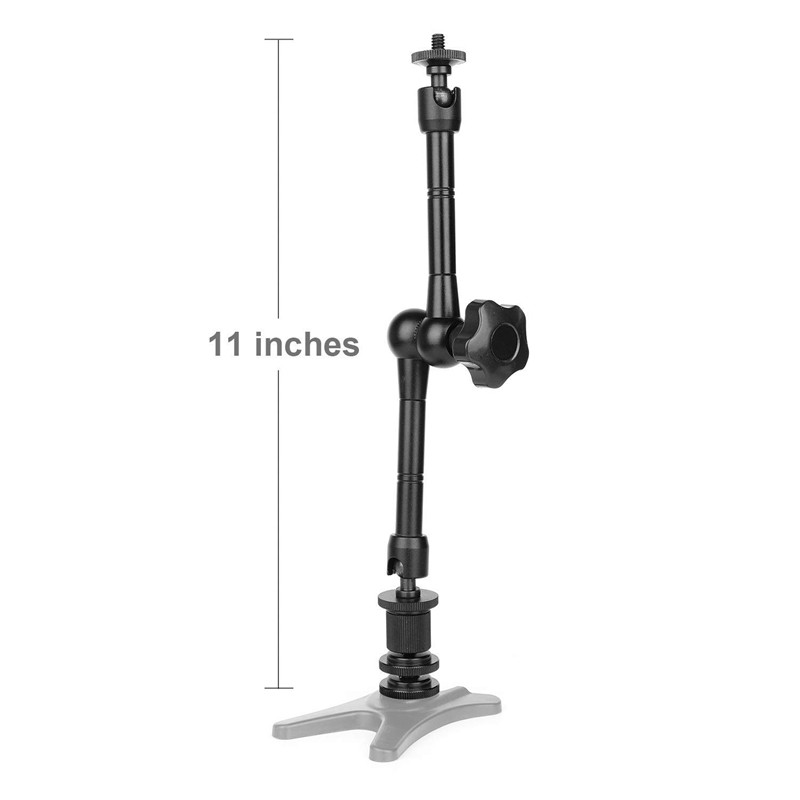 Khớp nối 11inch kích thước ốc vít 1/4inch tiện dụng cho camera