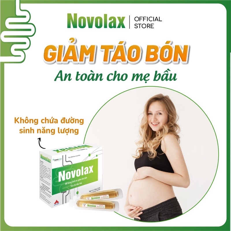 ✅ NOVOLAX - Chất Xơ Hoà Tan từ Thiên Nhiên giảm táo bón, nuôi dưỡng hệ vi sinh đường ruột