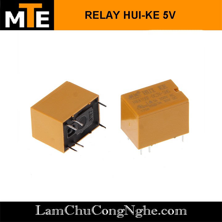 Relay 6 chân HUIKE HK4100F DC 5V và 12V