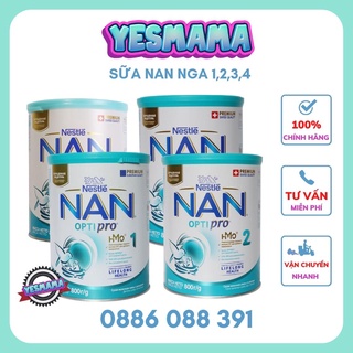 Sữa nan nga đủ số 1,2,3,4 800gr