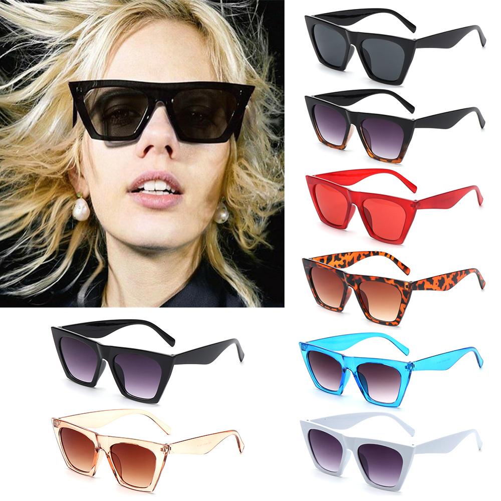 Kính Mát Hình Mắt Mèo Chống Tia UV400 Thời Trang