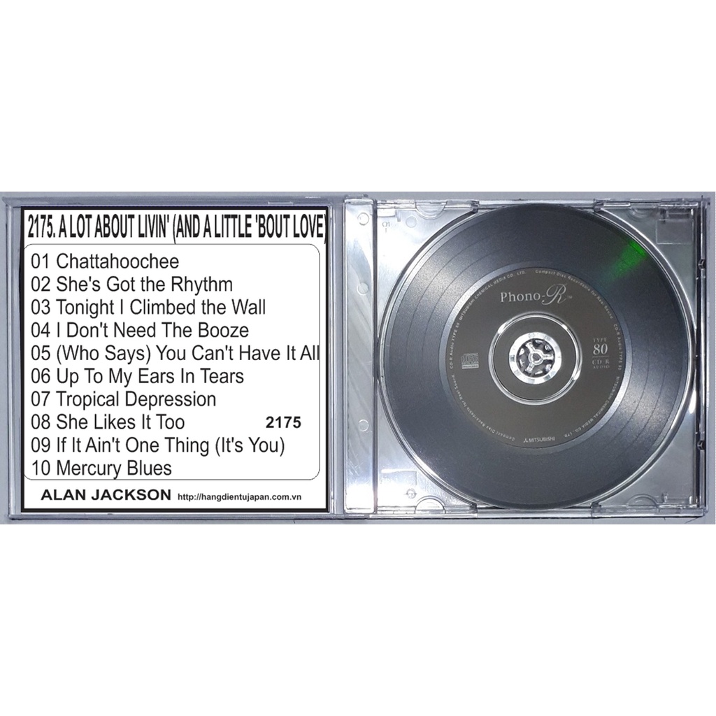 Bộ 4 CD nhạc Đồng Quê USA  Alan Jackson ( 2175 - 2178 )