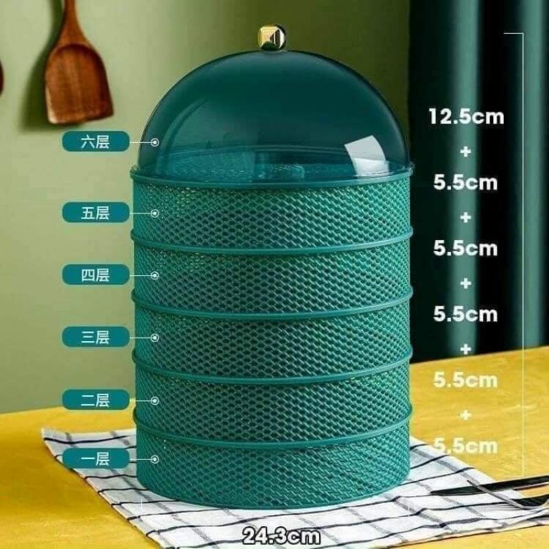 Lồng bàn xếp gọn 5 tầng