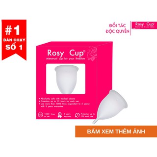 [ CHUẨN, RẺ, CHẤT LƯỢNG, FULL QUÀ] Cốc nguyệt san ROSY CUP chuẩn USA