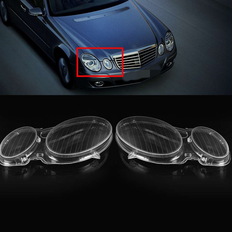 Khung Bảo Vệ Đèn Pha Xe Hơi Benz Mercedes W211 E240 E200 E350 E280 E300 06-08