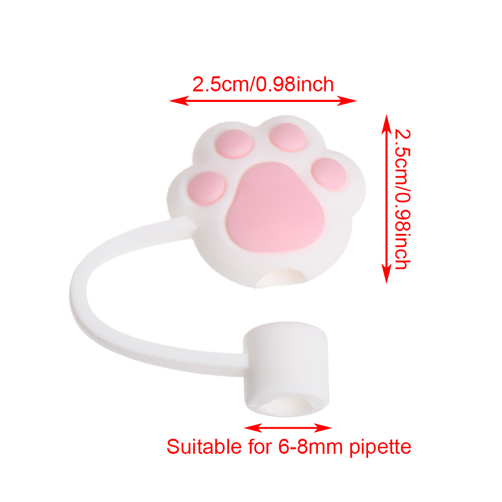 1 Nắp Đậy Ống Hút Silicone Hình Hoạt Hình Đáng Yêu | BigBuy360 - bigbuy360.vn