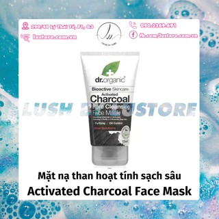 Dr. Organic - Mặt nạ than hoạt tính Activated Charcoal Face Mask 125ml