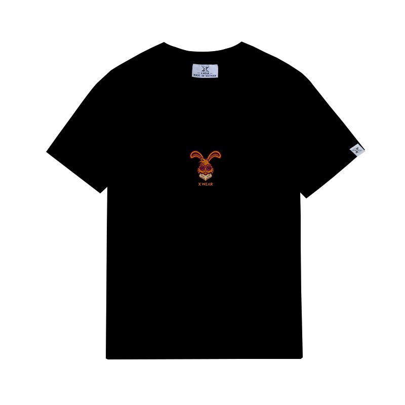 Áo thun 100% cotton nam nữ dáng rộng Rabbit so Cool TS14