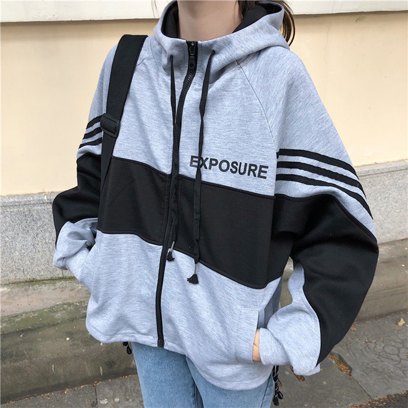 ÁO KHOÁT THỂ THAO EXPOSURE CÓ NÓN - CHẤT ĐẸP | BigBuy360 - bigbuy360.vn