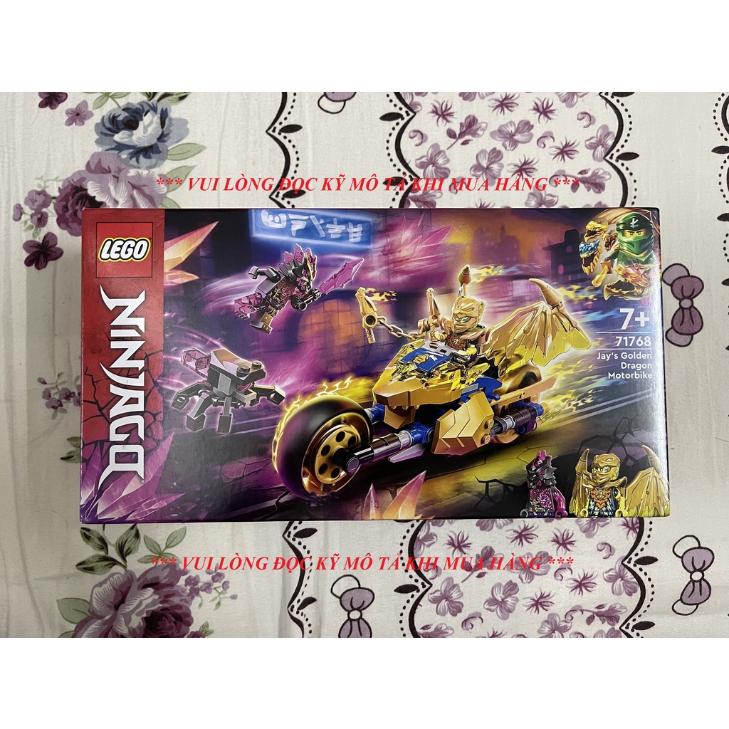 LEGO Ninjago 71768 Xe đua rồng vàng của Jay