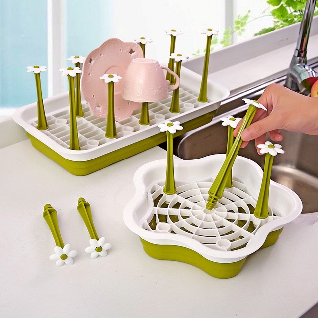 Úp cốc chén  hình bông mai 6 cốc  2670