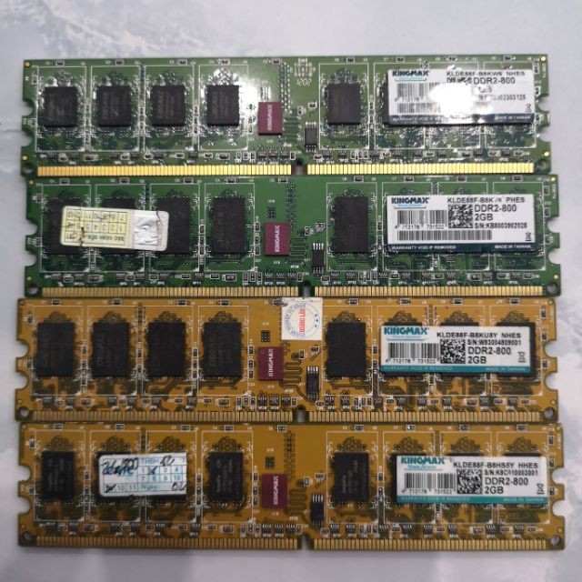 Ram 2gb ddr2, ddr3 các loại bóc máy dùng tốt bus 800, 1333, 1600 | BigBuy360 - bigbuy360.vn