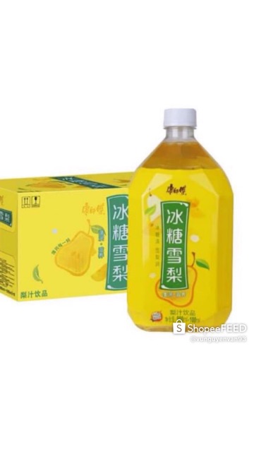 Nước ép Lê nội địa 1000ml hsd tháng 2/2022