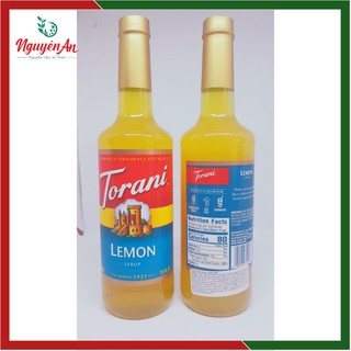 Sirô torani chanh vàng lemon