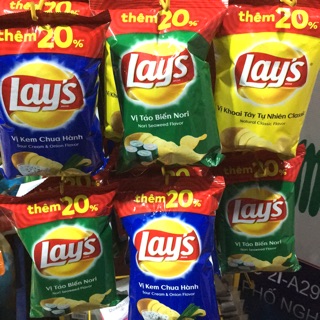 ( Ảnh Thật ) Bim Bim Poca Lay’s Các Vị Gói 35g