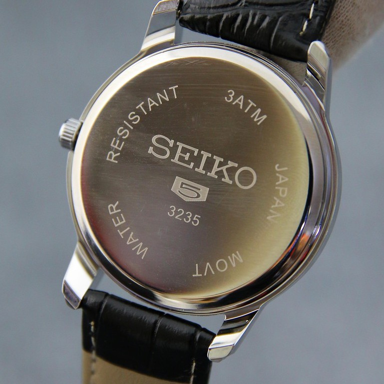 Đồng hồ nam dây da BE3234W mặt kính chống nước chống xước thiết kế lịch lãm 2 màu sang trọng | BigBuy360 - bigbuy360.vn