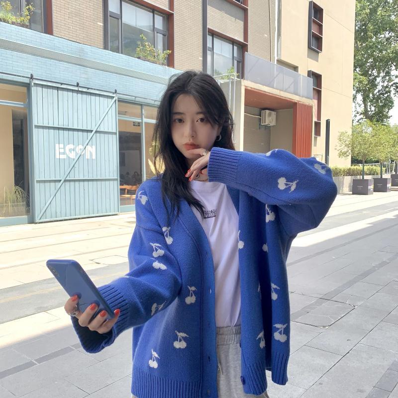 Áo Khoác Cardigan Dệt Kim Thời Trang Cho Nữ
