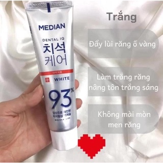 Kem đánh răng số 1 Hàn Quốc Median93