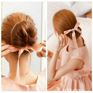 [ chất lượng ] Búi tóc nơ dể thương  cao cấp