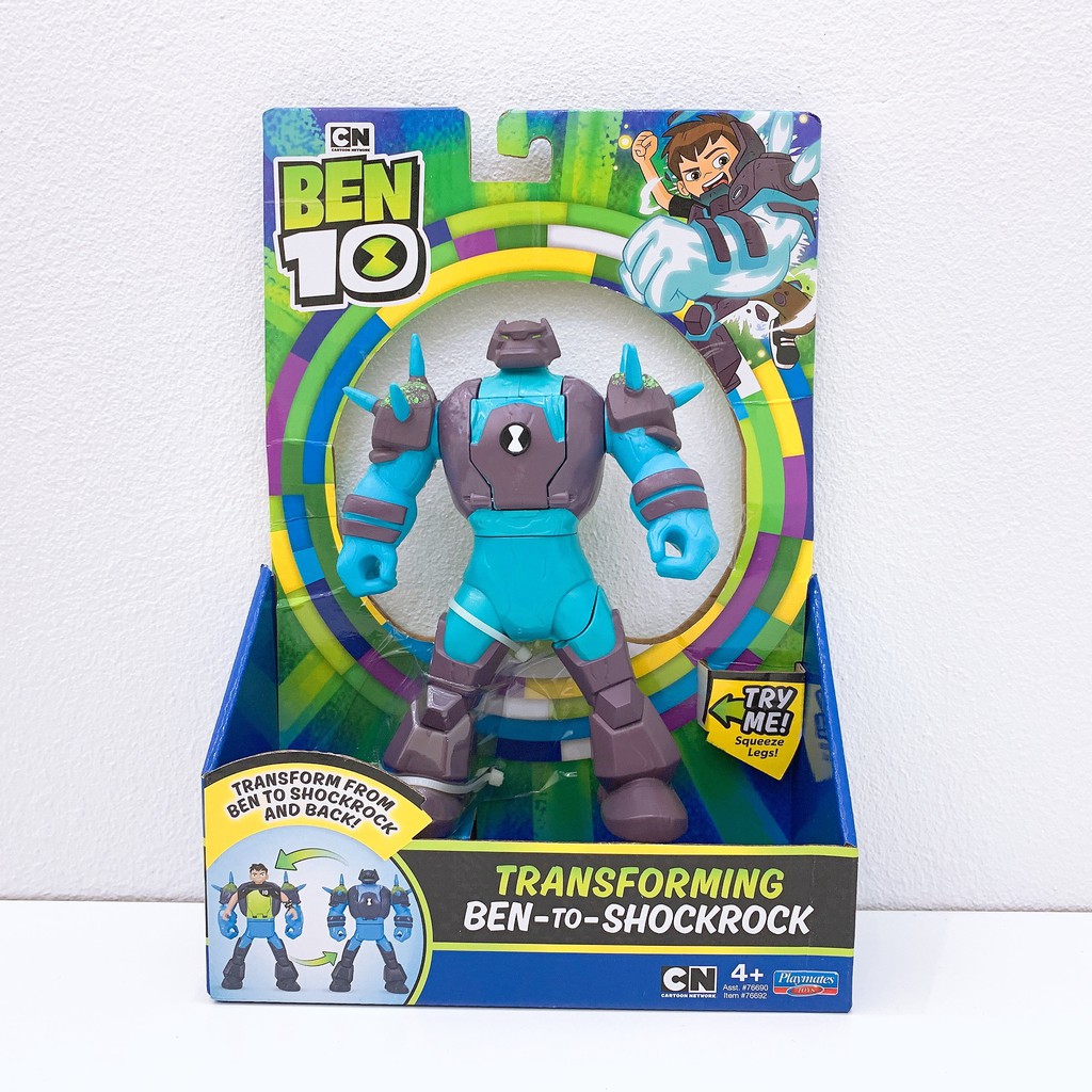 Ben 10 Biến Hình - Transforming Ben To Diamondhead - Hratblast - Shockrock