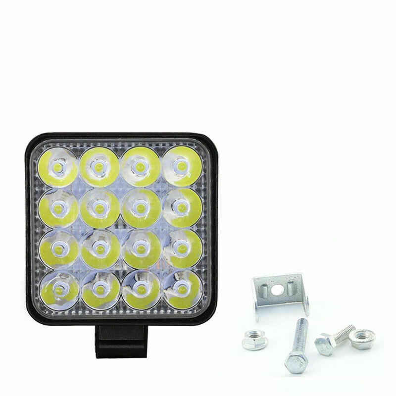 Đèn Led Vuông Công Suất Cao 48w Cho Xe Tải &amp; Xe Tải