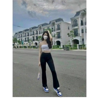 Quần Ống loe, quần legging nữ
