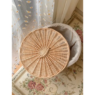 Giỏ mây có nắp 2