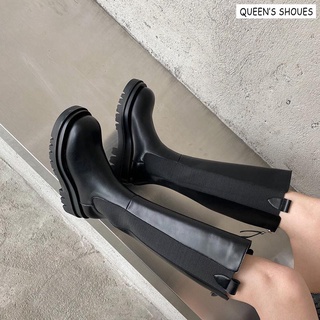 Giày Bốt Cổ Cao Thời Trang Dành Cho Nữ
