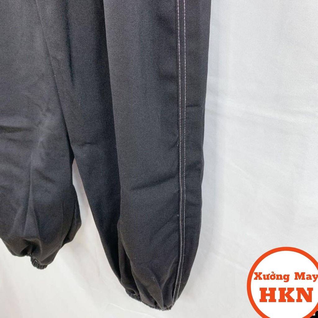 Quần Nữ 2 Túi Trước Giả Jean Có Bo Chân Vải Đẹp Mã 013 Xưởng May HKN