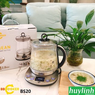 Ấm Máy chưng yến pha trà đa năng BBcooker BS20 - 2 lít