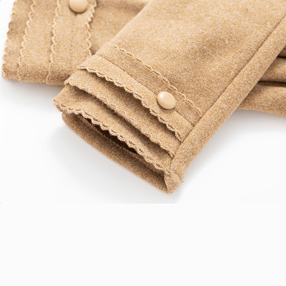 Găng tay nhung giữ ấm có thể dùng màn hình cảm ứng MIHAN1 cho nữ