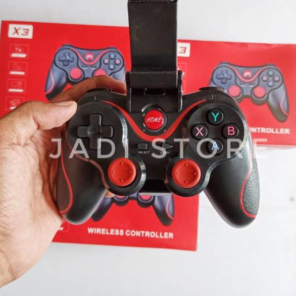 Tay Cầm Chơi Game Zt Stick T3 Kết Nối Bluetooth Cho Điện Thoại Android + Giá Đỡ