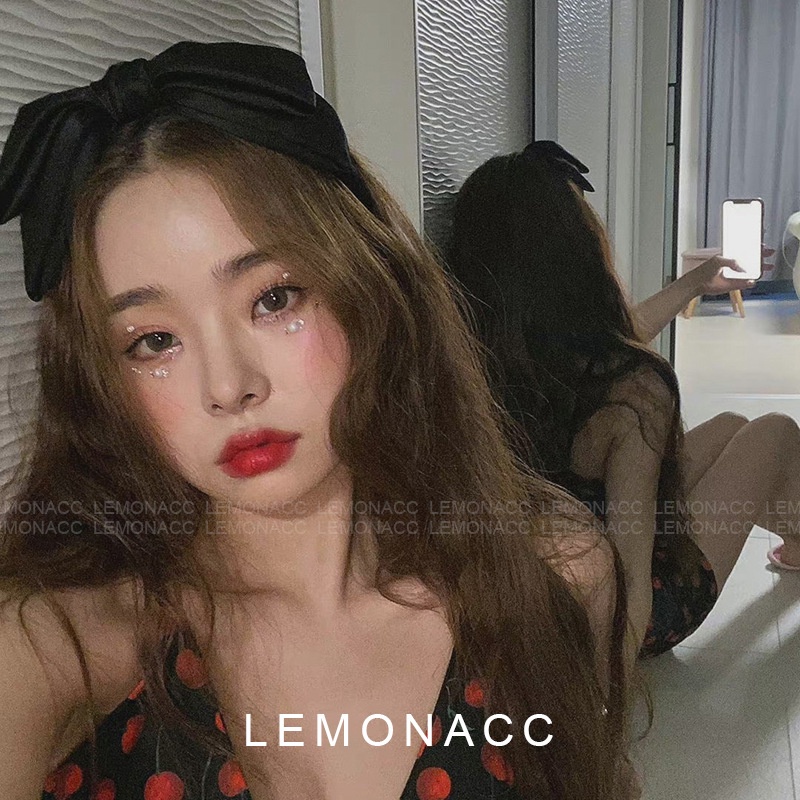 Kẹp Tóc Nơ Lớn Màu Đen Thời Trang Cho Nữ