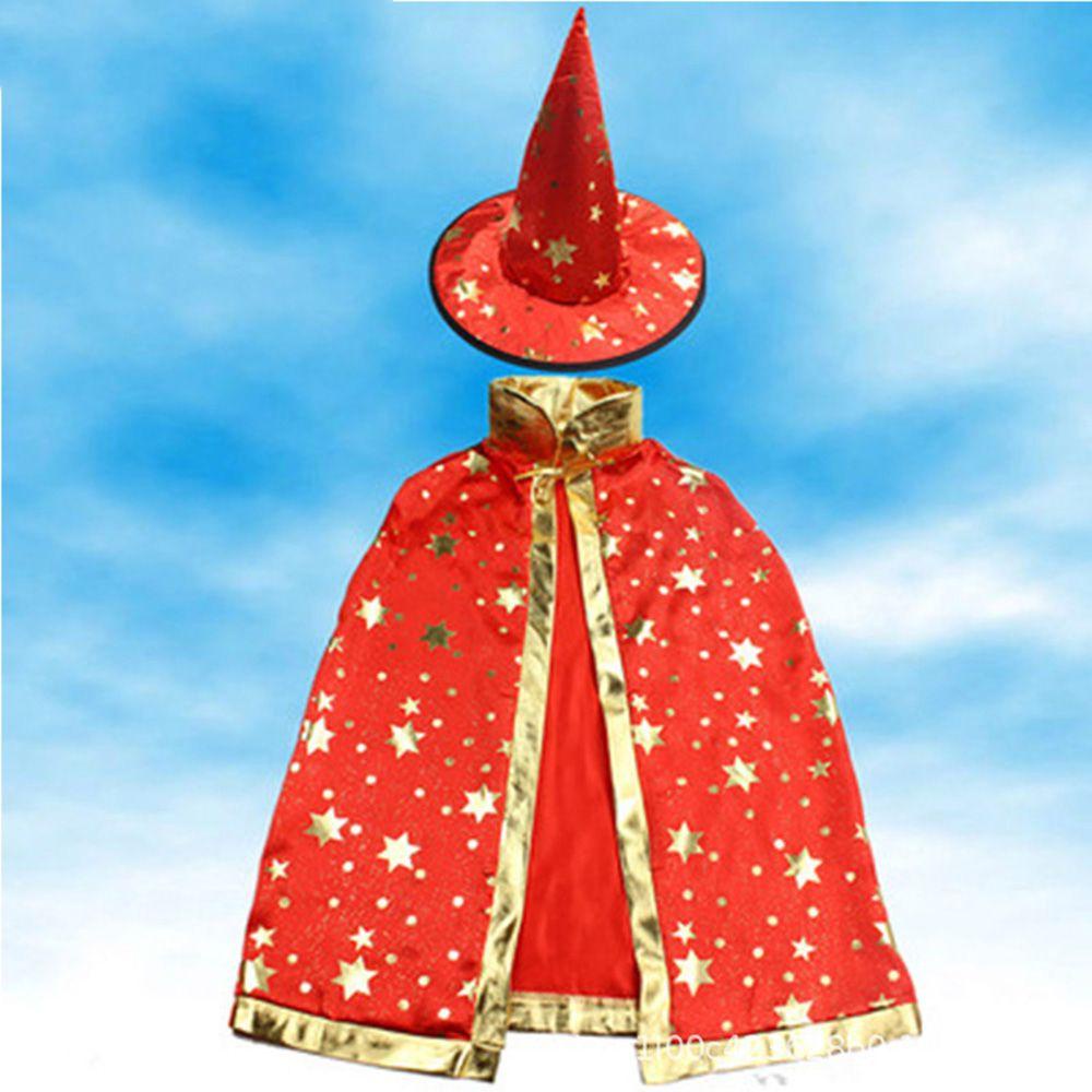 Áo Choàng Hóa Trang Phù Thủy Nhân Dịp Halloween KENT1 Cho Bé
