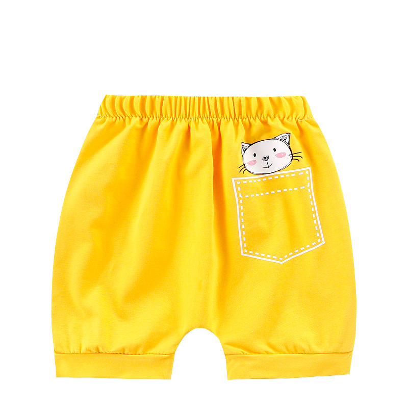 Quần Short In Hoạt Hình Thoáng Khí Thoải Mái Cho Bé 73-110cm