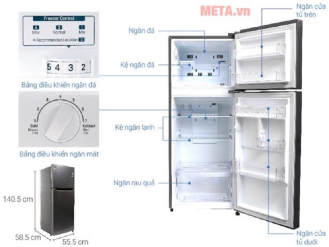 Tủ lạnh LG Inverter 187 lít GN-L205S (Miễn phí giao tại HCM-ngoài tỉnh liên hệ shop)