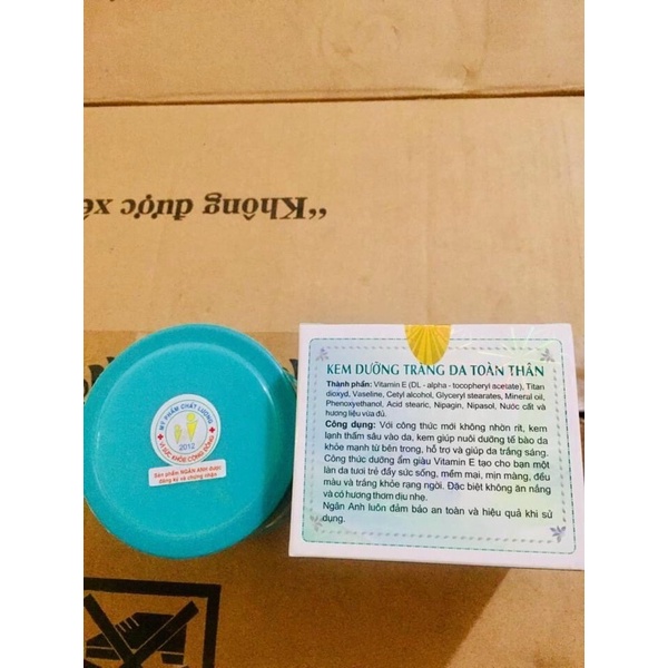 Kem Linh Chi Newtoday trắng da toàn thân hộp 90gram