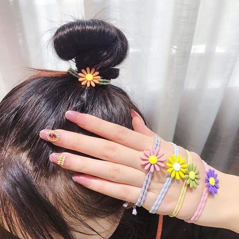 DÂY CHUN BUỘC TÓC CÚC HOẠ MI HÀN QUỐC