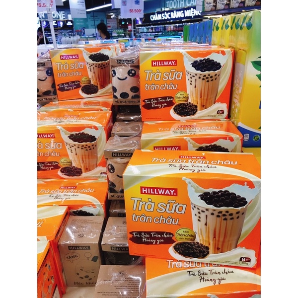 Trà sữa trân châu tự pha Hillway - Trà sữa pha sẵn có chân châu thật Phong cách Đài Loan