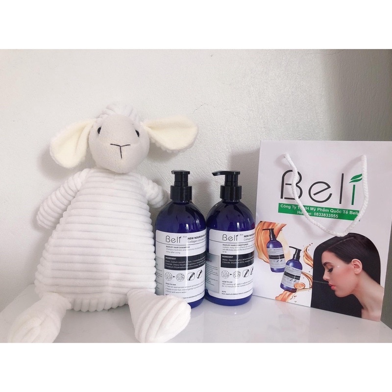 Cặp dầu gội beli hưong nước hoa mẫu mới 2021