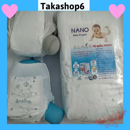 [Siêu Sale] Tã quần xuất nhật NaNo Baby 100 miếng, tã bỉm đủ size 100M, 100L, 100XL, 100XXL, 100XXXL