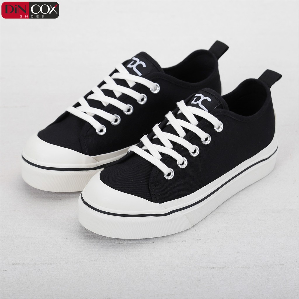 [COX] Giày Sneakers Dincox Nữ/Nam D31 BLACK CHÍNH HÃNG