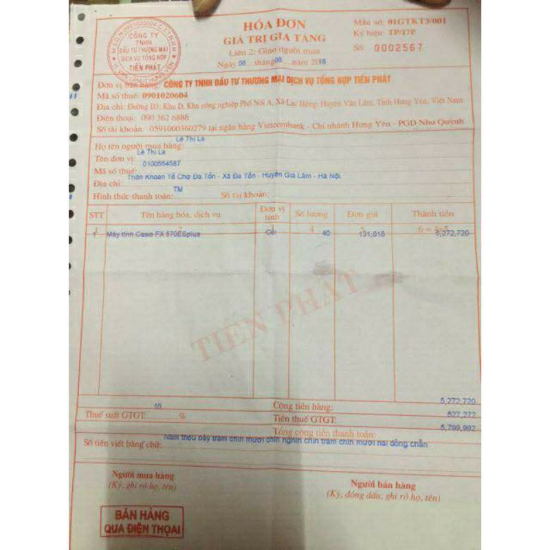 Máy tính 570 Vn plus