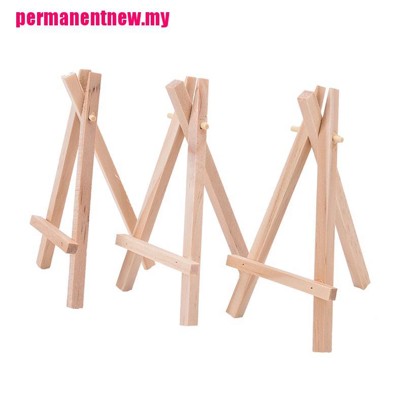 Set 1 / 3 Giá Đỡ Bảng Vẽ Mini Bằng Gỗ Tiện Dụng