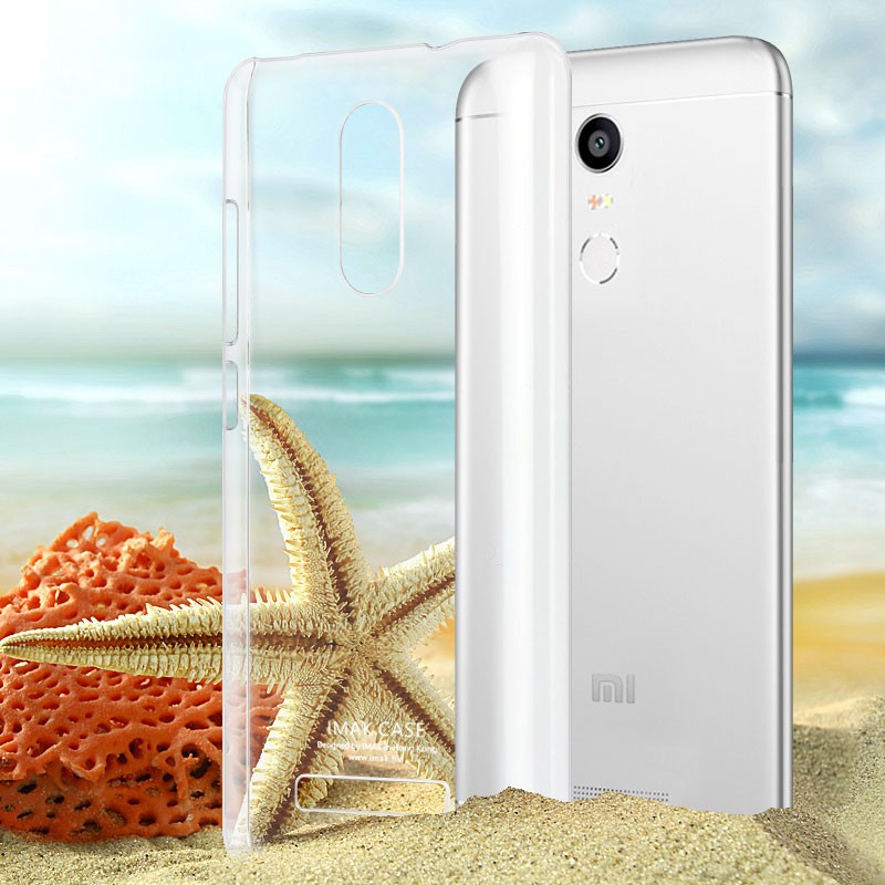 Ốp lưng Imak dành cho Xiaomi Redmi Note 3/ Note 3 Pro (Nhựa cứng trong suốt)