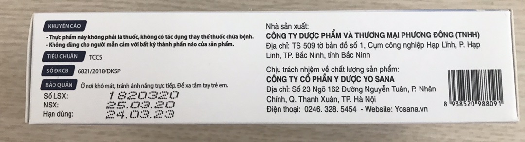 ✅Đại tràng Yosana-Bình Tràng Dạ Cầm-Hỗ trợ giảm đau bụng, đi ngoài,hỗ trợ giảm viêm đại tràng co thắt