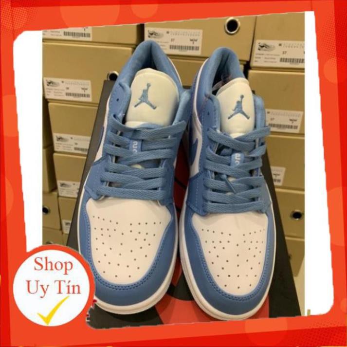 [FREESHIP-BẢO HÀNH 12 THÁNG] Giày Thể Thao AIR JORDAN 1 Low Cổ Thấp  Xanh Biển Cực Đẹp CỰC ĐẸP | WebRaoVat - webraovat.net.vn