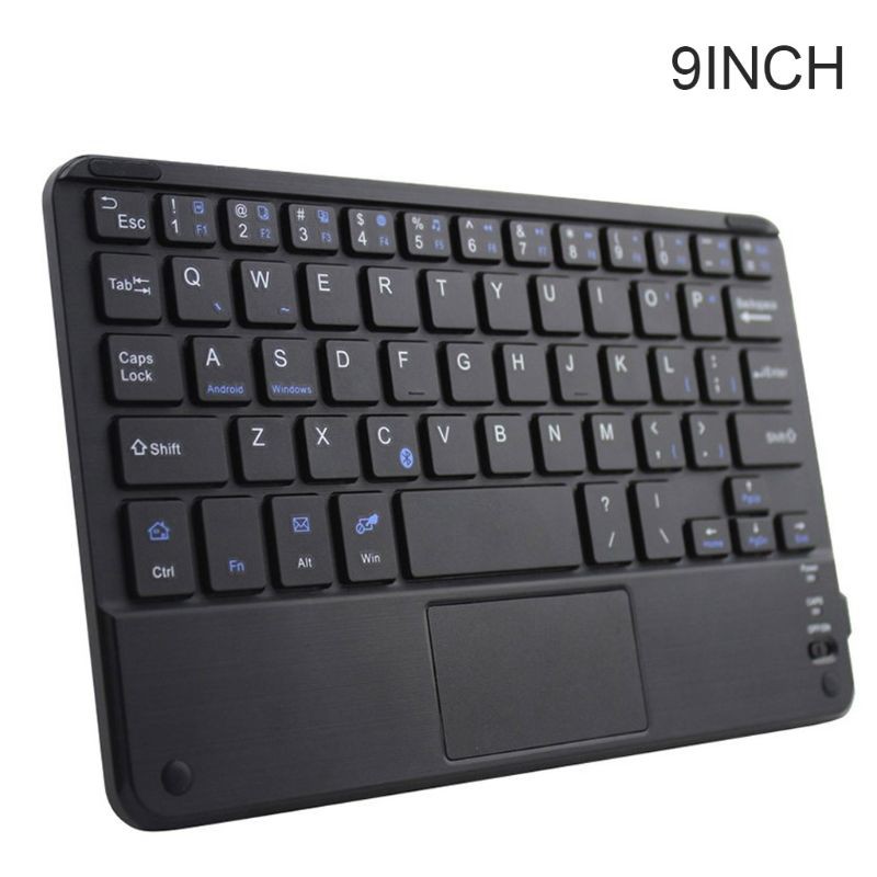 Bàn Phím Không Dây Bluetooth 7 / 9 / 10 Inch Kèm Bàn Phím Cảm Ứng