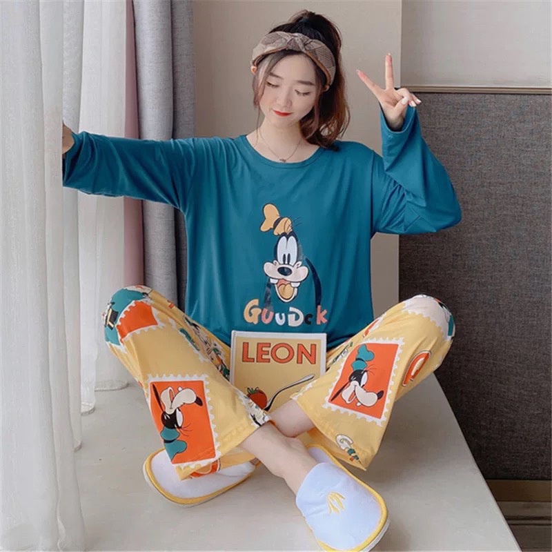 BỘ PIJAMA DÀI TAY , ĐỒ BỘ THUN TAY DÀI, BỘ NGỦ DÀI TAY | BigBuy360 - bigbuy360.vn