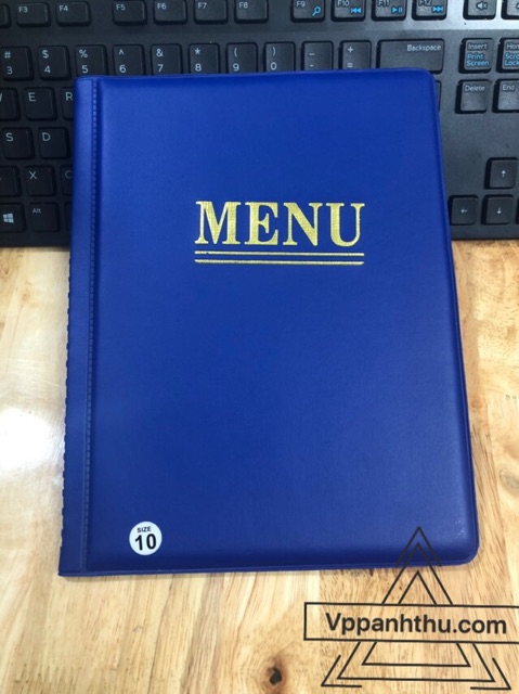 CUỐN BÌA MENU LÁ DA ĐẶC BIỆT A5 (17x23cm)